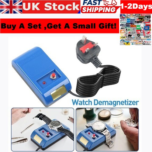 Blue watch demagnetizer - blue,