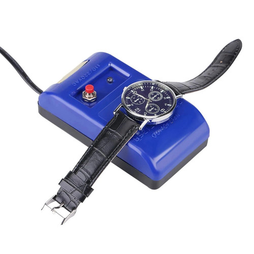 Blue watch demagnetizer - watch,