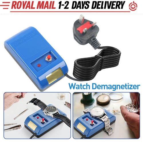 Blue watch demagnetizer - blue,