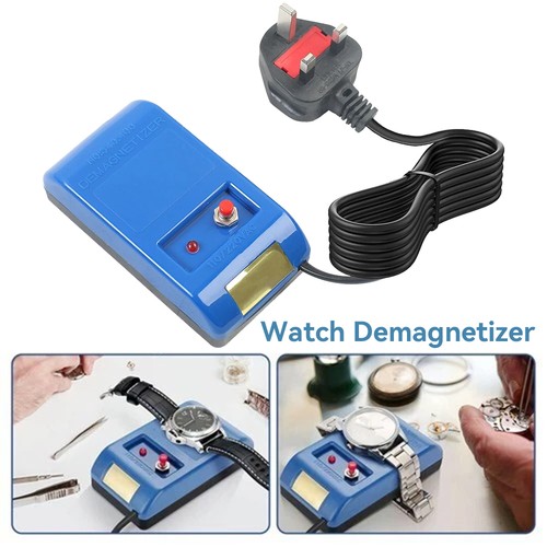 Blue watch demagnetizer - watch,