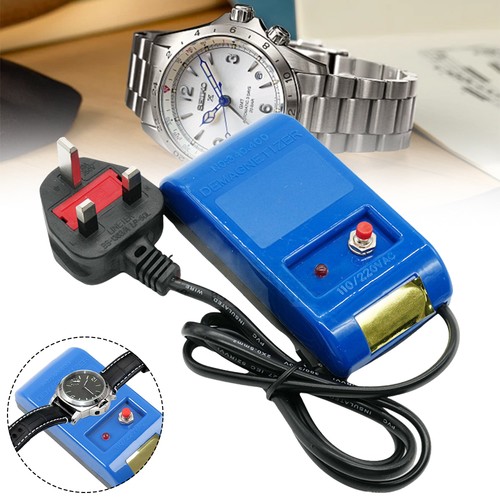 Blue watch demagnetizer - blue,