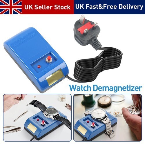 Blue watch demagnetizer - blue,