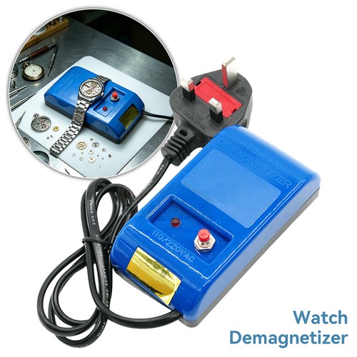 Blue watch demagnetizer - blue,