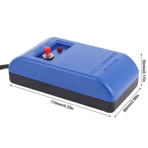 New blue watch demagnetizer - new,