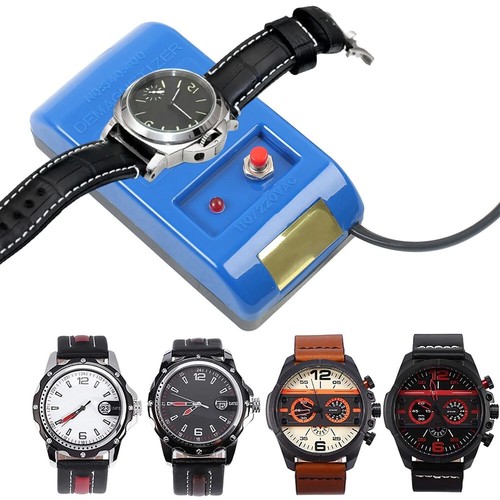 Blue watch demagnetizer - blue,