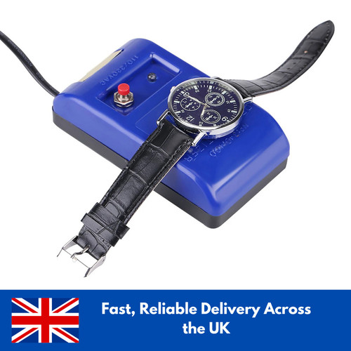 Blue watch demagnetizer - watch,